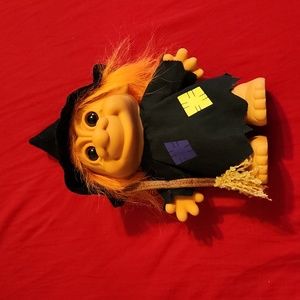 Vintage Russ witch troll figure